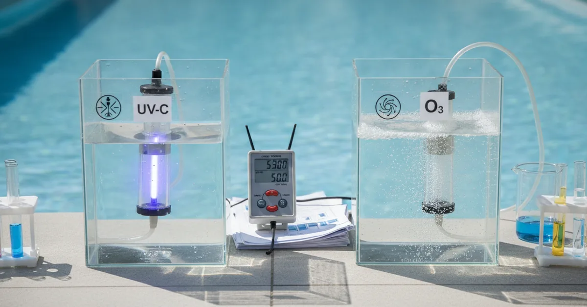 Debunking the Myth of Equal Efficiency: A Comparative Study of UV and Ozone Sanitizers in Pool Systems