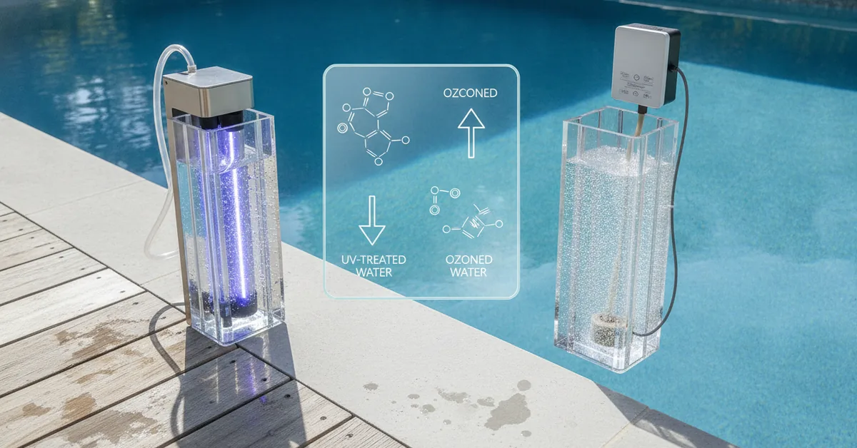 Debunking the Myth of Equal Efficiency: A Comparative Study of UV and Ozone Sanitizers in Residential Pools