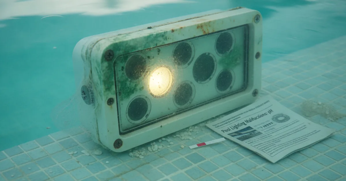 The Often-Overlooked Effects of pH Imbalance on Pool Lighting Systems: A Troubleshooting Guide